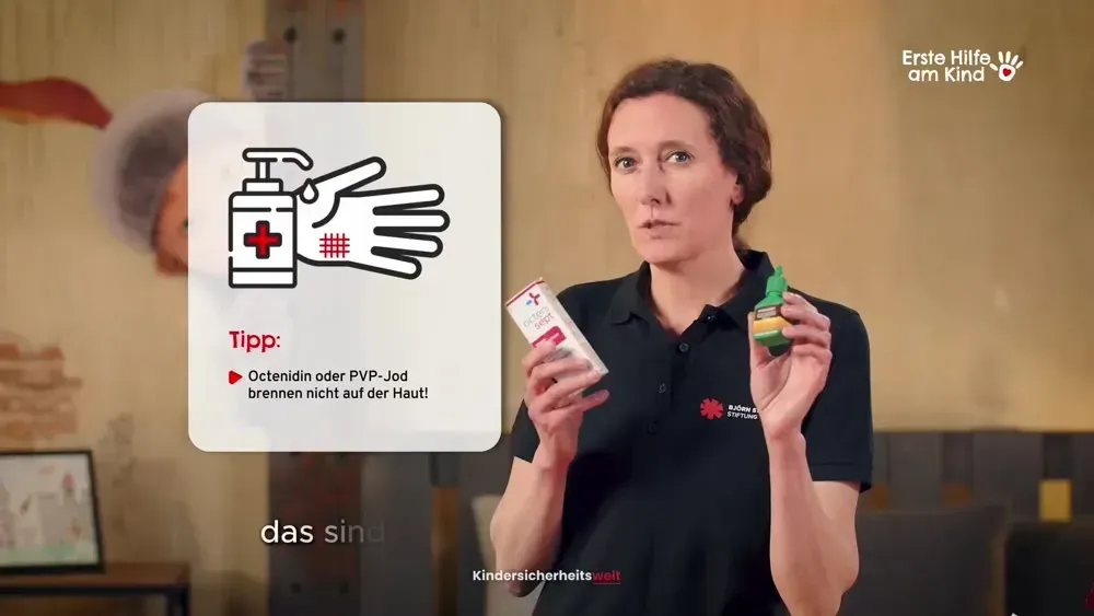 Einblick in den enthaltenen Erste-Hilfe-Videokurs